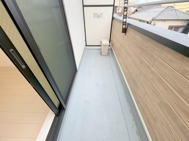 Kanon神崎川のバルコニー