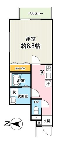 ロイヤル ドメイン エルの間取り