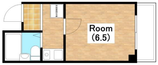 マンション輝の間取り