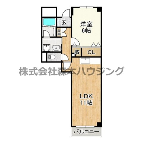 【間取り】 | 　ラ・コンコルド