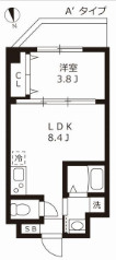 【間取り】 | リックス天王寺南
