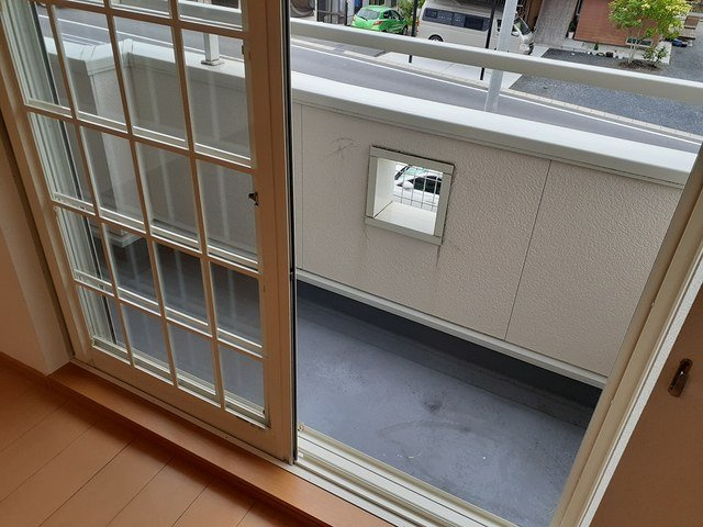 サンリットヒルのバルコニー