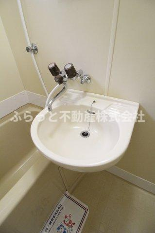 アーバンハイツⅢの洗面所|広い洗面スペース
