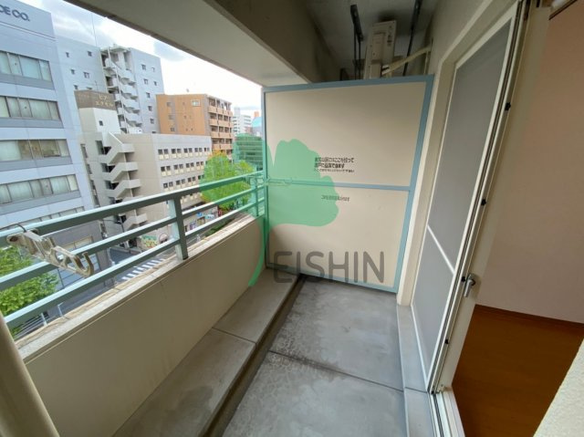 リファレンスリバーサイドのバルコニー|日当たりの良いバルコニーです！