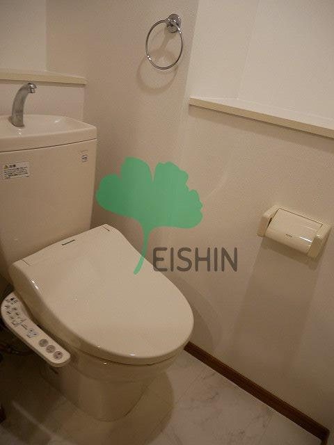 シティライフ博多駅南のトイレ|温水洗浄付きトイレです！