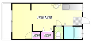 【間取り】 | 目白台コーポ | 間取りです。