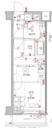 【間取り】 | クレイシアIDZ幡ヶ谷