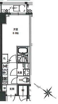 S-RESIDENCE駒込六義園の間取り