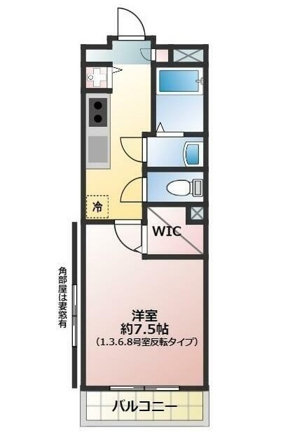 プロスペリタWの間取り