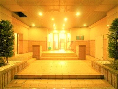 川崎市川崎区宮前町の賃貸マンションのエントランス|オシャレなエントランスです。