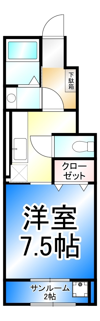 グレイス・チェスタ の間取り