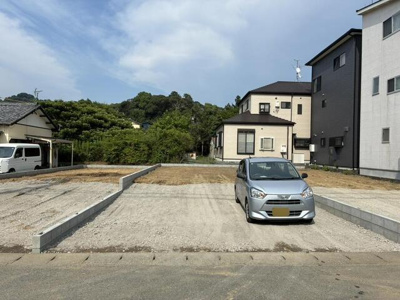 【外観】 | 静岡市清水区蜂ヶ谷 新築建売 2号棟 | 現在建築中の外観画像です。ご内覧は同じメーカーの完成物件へご案内いたしますので、いつでもご相談ください！