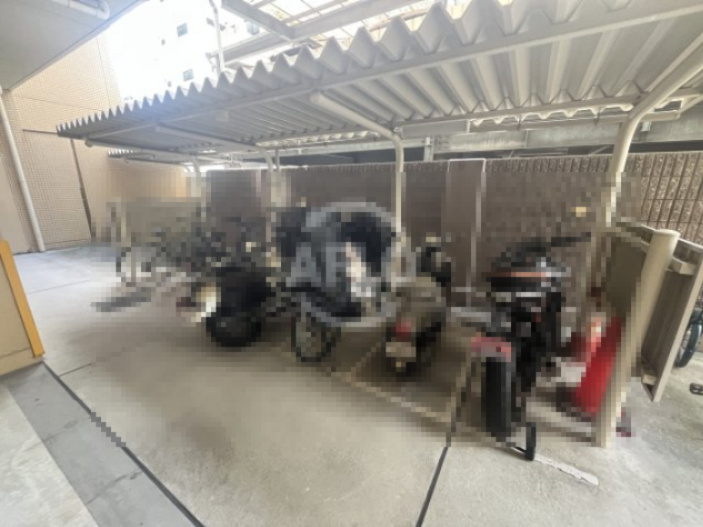 Villa淀川(Ｖｉｌｌａ・淀川)のその他共用部分|バイク置き場