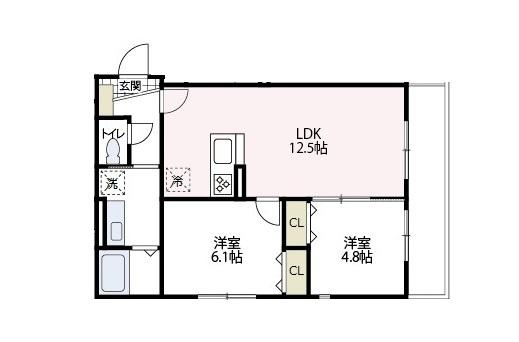 【間取り】 | ハイツ・ユングラン