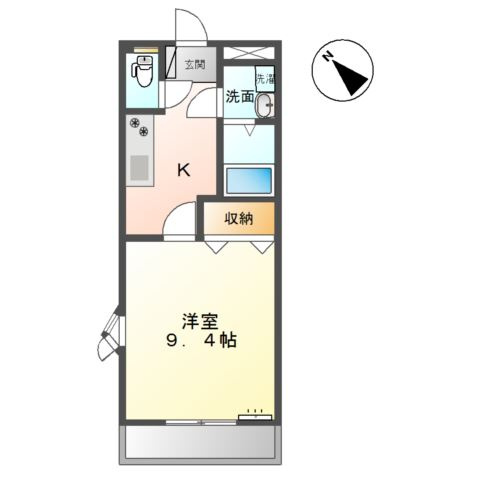ロイヤルパインズＡ棟の間取り