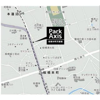 【地図】 | パークアクシス板橋本町弐番館