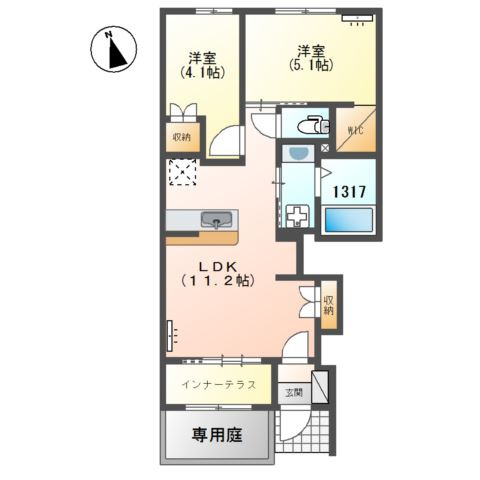 アンブレラの間取り