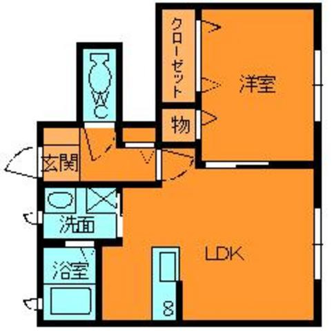 サンプレジールの間取り