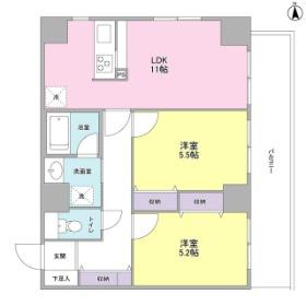 【間取り】 | グランドゥール広尾