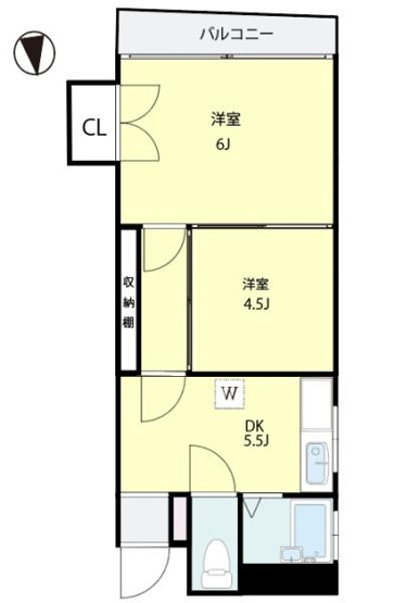 【間取り】 | 千年大藤ビル