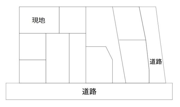 橿原市白橿町４丁目　一戸建の区画図