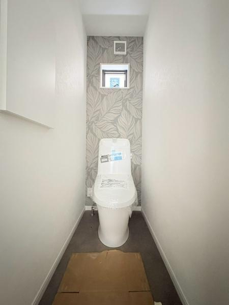 相模原市南区下溝の新築一戸建のトイレ|１階と2階にトイレがあります！