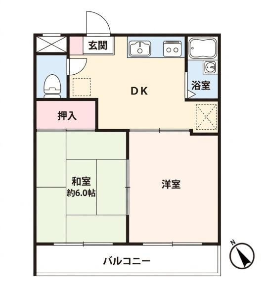 アクトピア金沢文庫の間取り