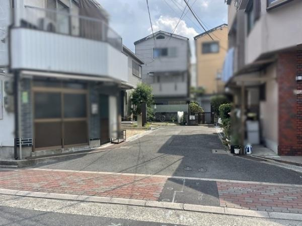 【前面道路含む現地写真】 | 守口市北斗町　売土地