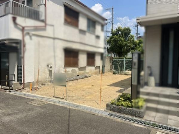【前面道路含む現地写真】 | 守口市北斗町　売土地