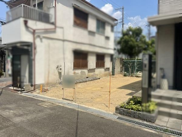 【前面道路含む現地写真】 | 守口市北斗町　売土地