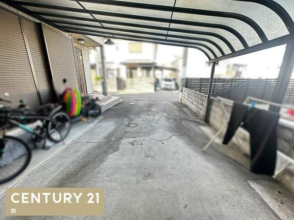 和歌山市紀三井寺　中古戸建の駐車場