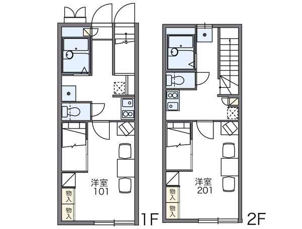 【間取り】 | レオパレスパイナリー