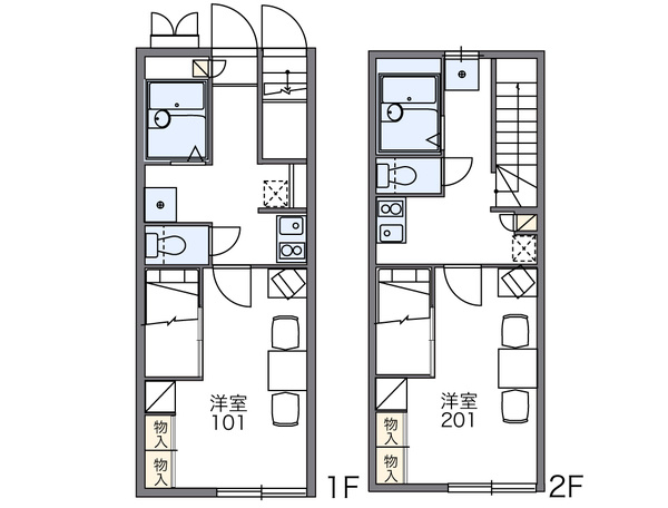 【間取り】 | レオパレスチェリッシュ