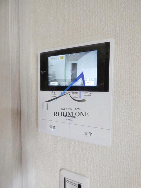 Ｙｏｓｈｉｓｈｏｕ大師駅前のセキュリティ|モニター付きインターホンです。