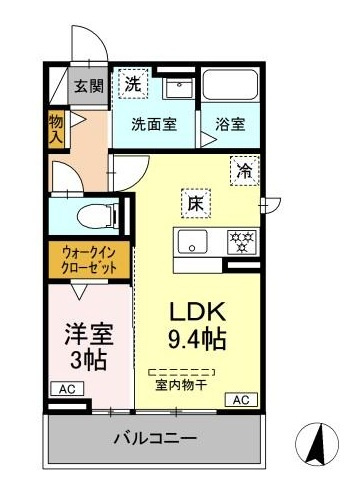 【間取り】 | プレタクチュール中根町【名古屋市賃貸・無料Wi-Fi】