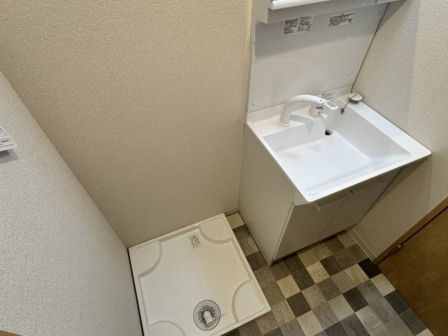 F＋style高見の里2号館の洗面所