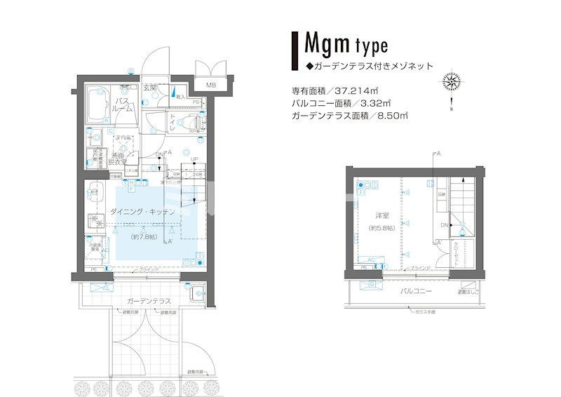 ZOOM目黒かむろ坂の間取り