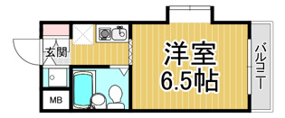 ジョイフル南塚口2の間取り