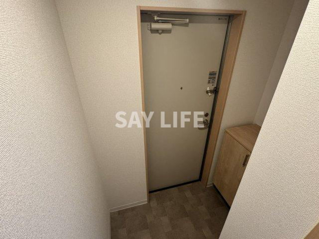 F＋style高見の里2号館の玄関