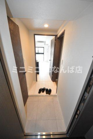 ルフォンプログレ新町の玄関