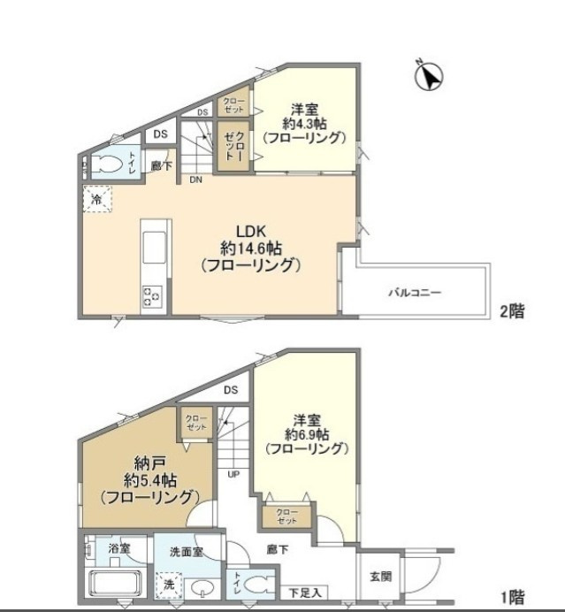 Kolet新桜台の間取り
