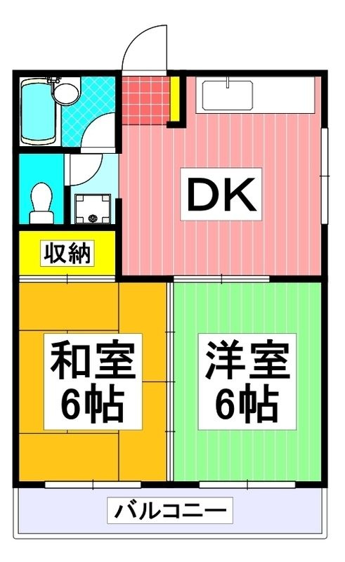 レジデンス帯山の間取り