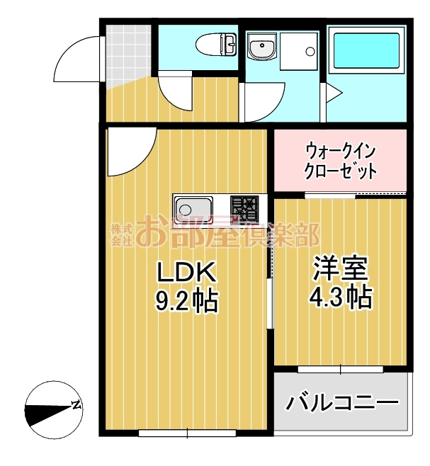 Brave Base花畑駅南の間取り