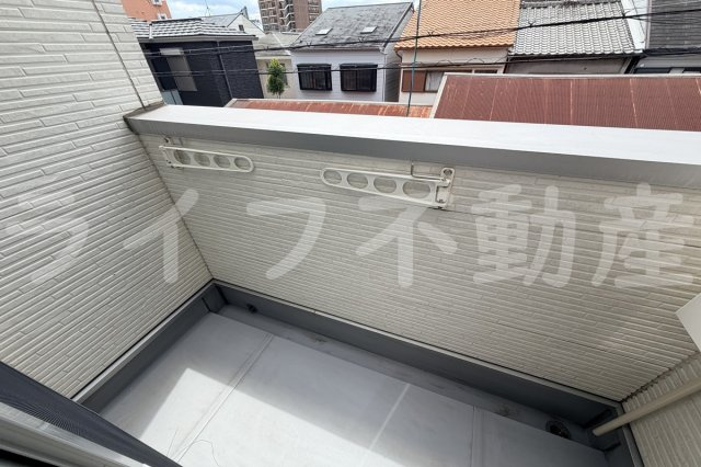 La Fiore Hana 仲介手数料無料のバルコニー|落ち着いた時間を過ごせるバルコニーです