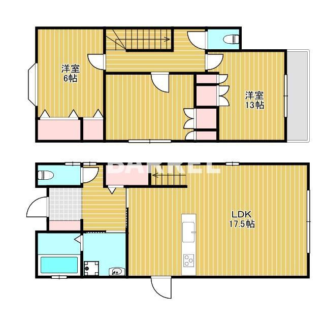 桜ヶ丘7丁目戸建の間取り