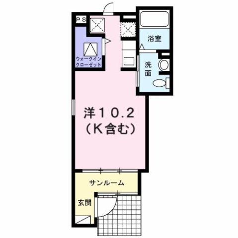 グラ－ス・エムの間取り