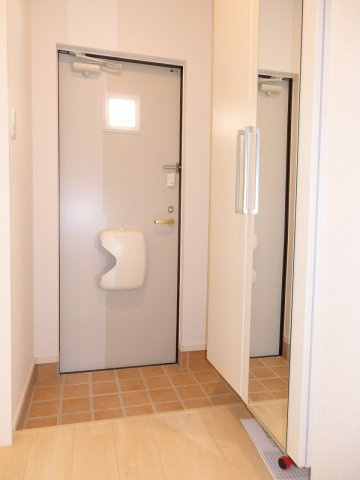 ヴェルテＣの玄関|ゆったりとした玄関です