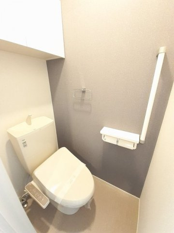 シャンブレ・ラ・ソレイユⅡのトイレ|清潔感のあるトイレです