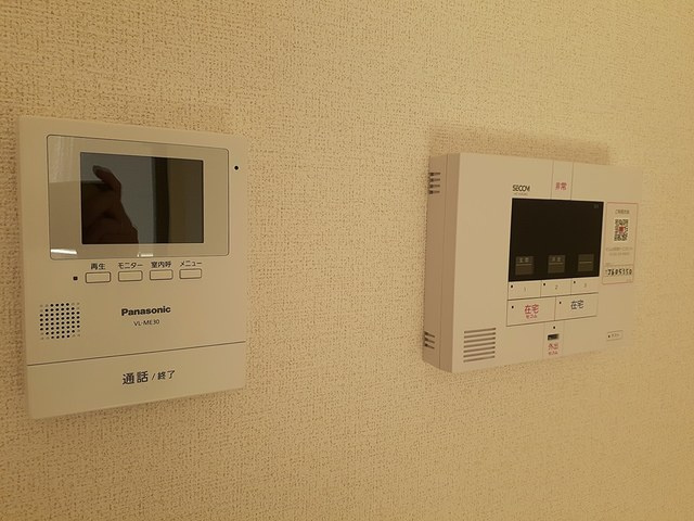ガゾンのセキュリティ|モニタ付きインターホンで安心♪