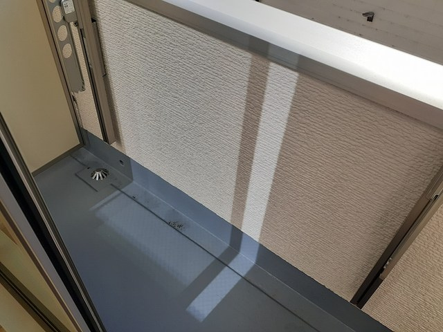 ガゾンのバルコニー|物干しスペース付きのバルコニー♪